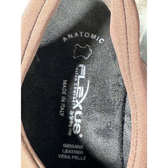Flexus womens size 8.5 anatomic strappy sandels brown - Picture 8 of 16